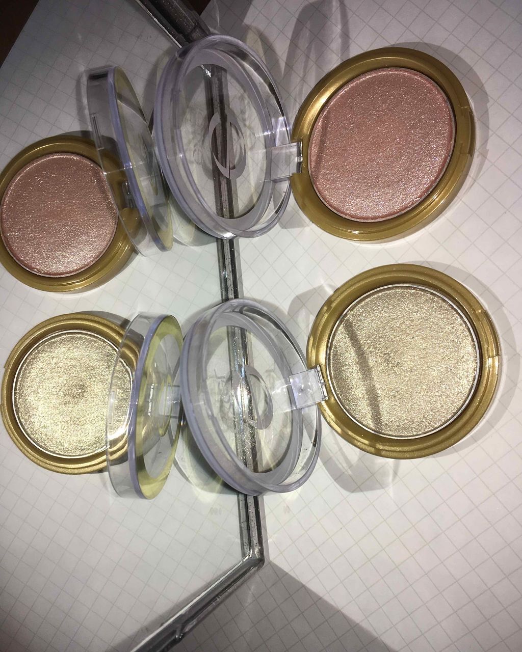 シャイニーシャドウ N/excel/単色アイシャドウを使ったクチコミ（1枚目）