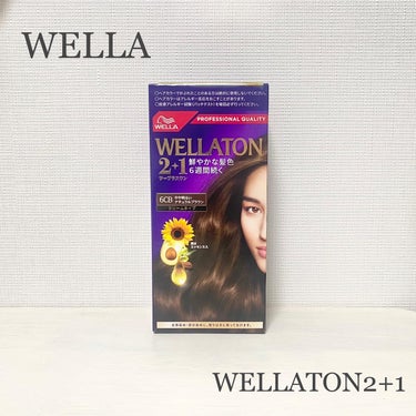 ✿WELLA（ウエラ）WELLATON2+1✿
ウエラトーンツープラスワンクリームタイプ6CBナチュラルブラウン

全２５色あるヘアカラー剤です！私はナチュラルブラウンを使いました！

日本人の髪用に開