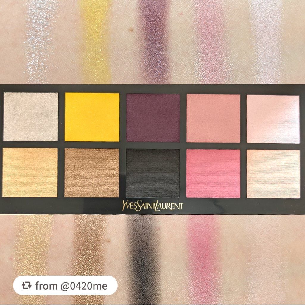 クチュール カラー クラッチ/YVES SAINT LAURENT BEAUTE/アイシャドウパレットを使ったクチコミ(5枚目)
