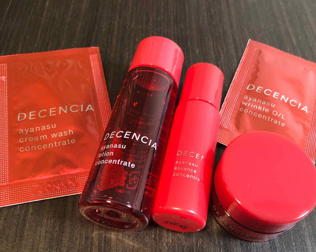 アヤナス トライアルセット/DECENCIA/スキンケアキットを使ったクチコミ(1枚目)