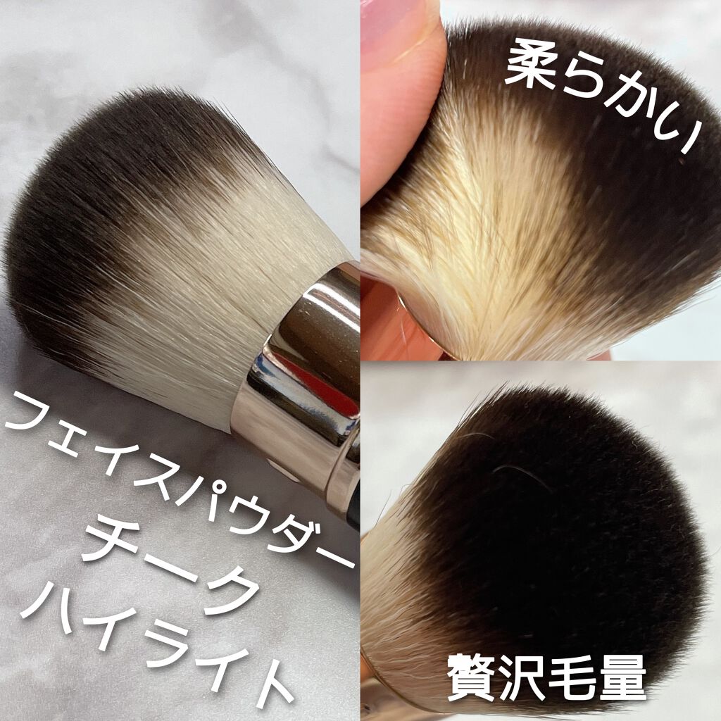 2way メイクブラシ/Angalo/メイクブラシを使ったクチコミ(2枚目)