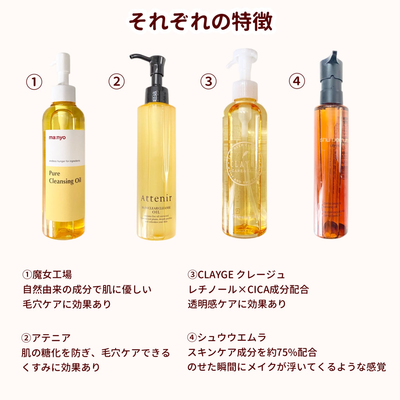 (旧)アルティム8∞ スブリム ビューティ クレンジング オイル/shu uemura/オイルクレンジングを使ったクチコミ(5枚目)