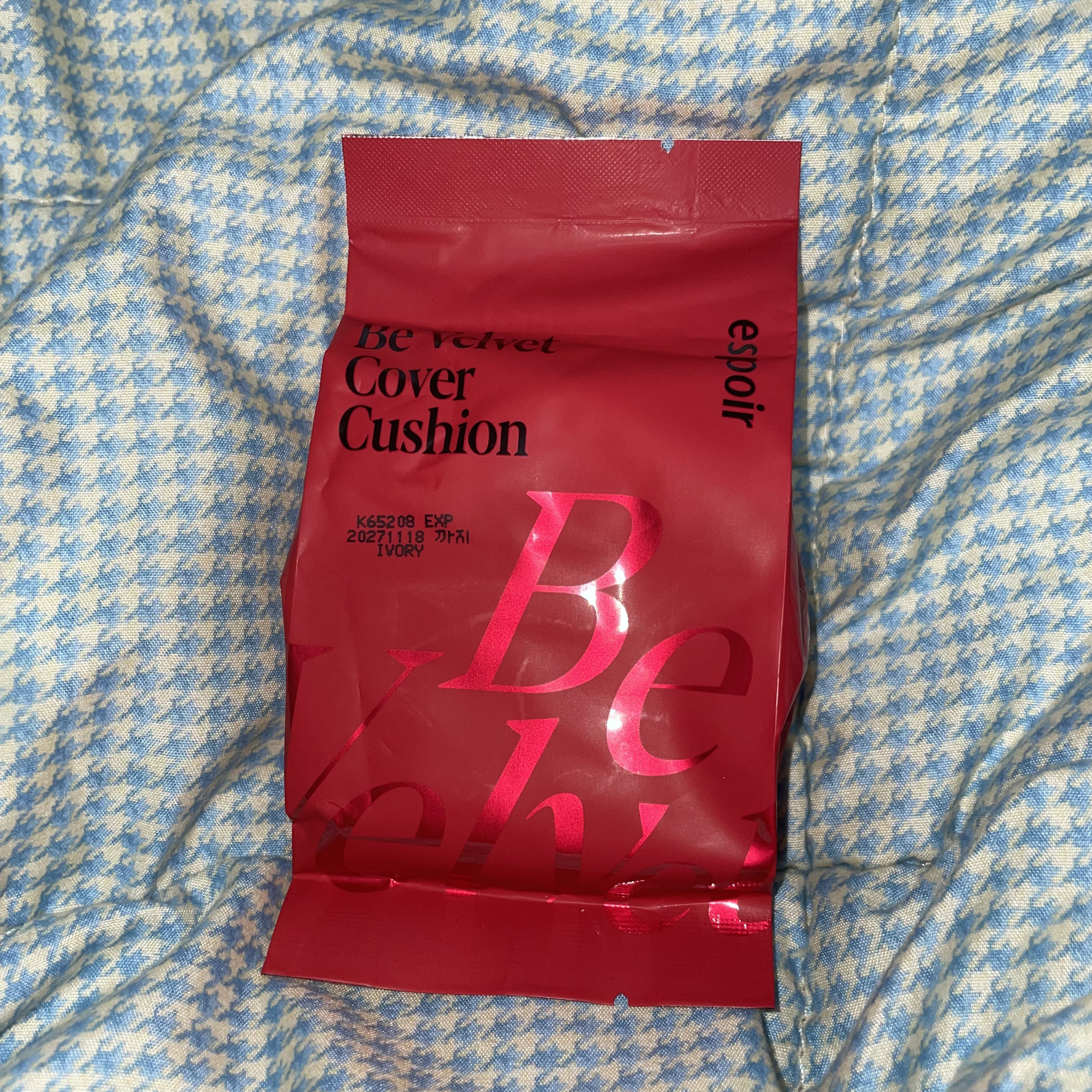 ビーベルベットカバークッション/espoir/クッションファンデーションを使ったクチコミ（2枚目）