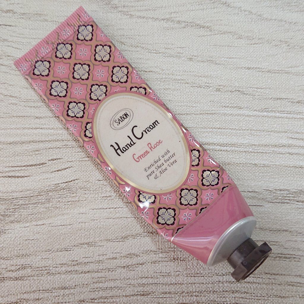 ハンドクリーム　グリーン・ローズ/SABON/ハンドクリームを使ったクチコミ（1枚目）
