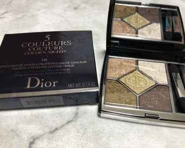 サンク クルール クチュール＜ゴールデン ナイツ＞/Dior/パウダーアイシャドウを使ったクチコミ（1枚目）