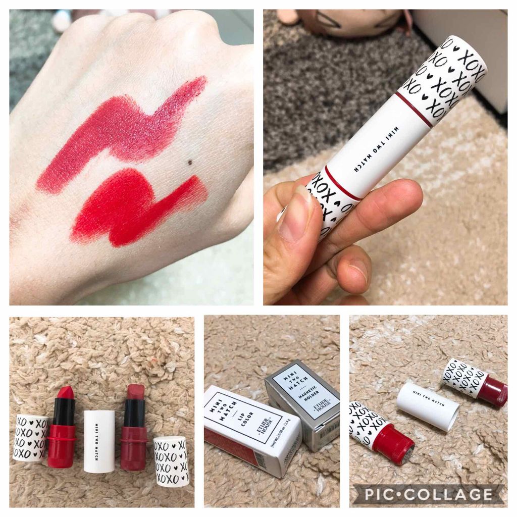 ミニトゥーマッチ/ETUDE/口紅を使ったクチコミ（2枚目）