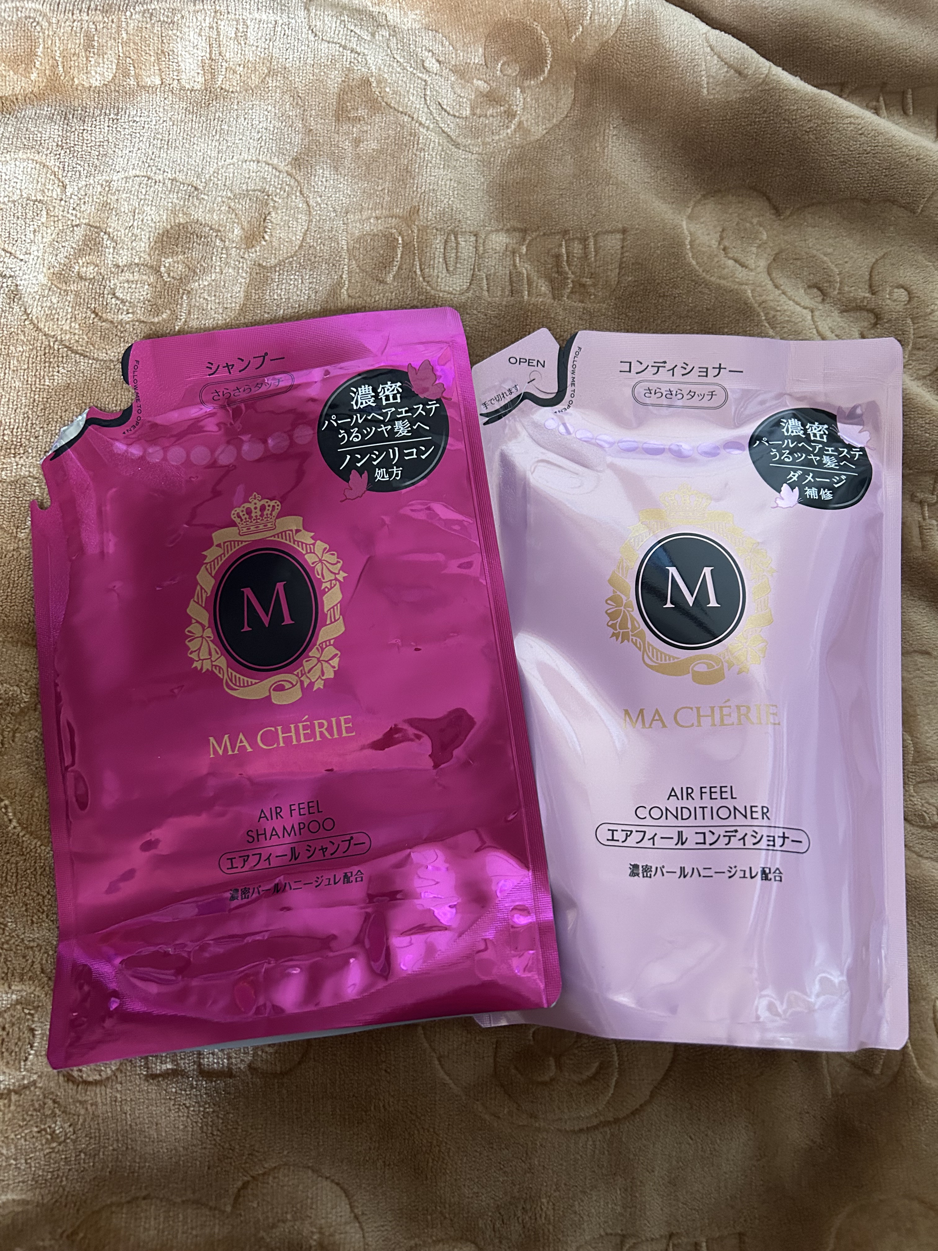 エアフィール シャンプー／コンディショナー EX コンディショナー 詰め替え用 380ml/MACHERIE/市販シャンプーを使ったクチコミ（1枚目）