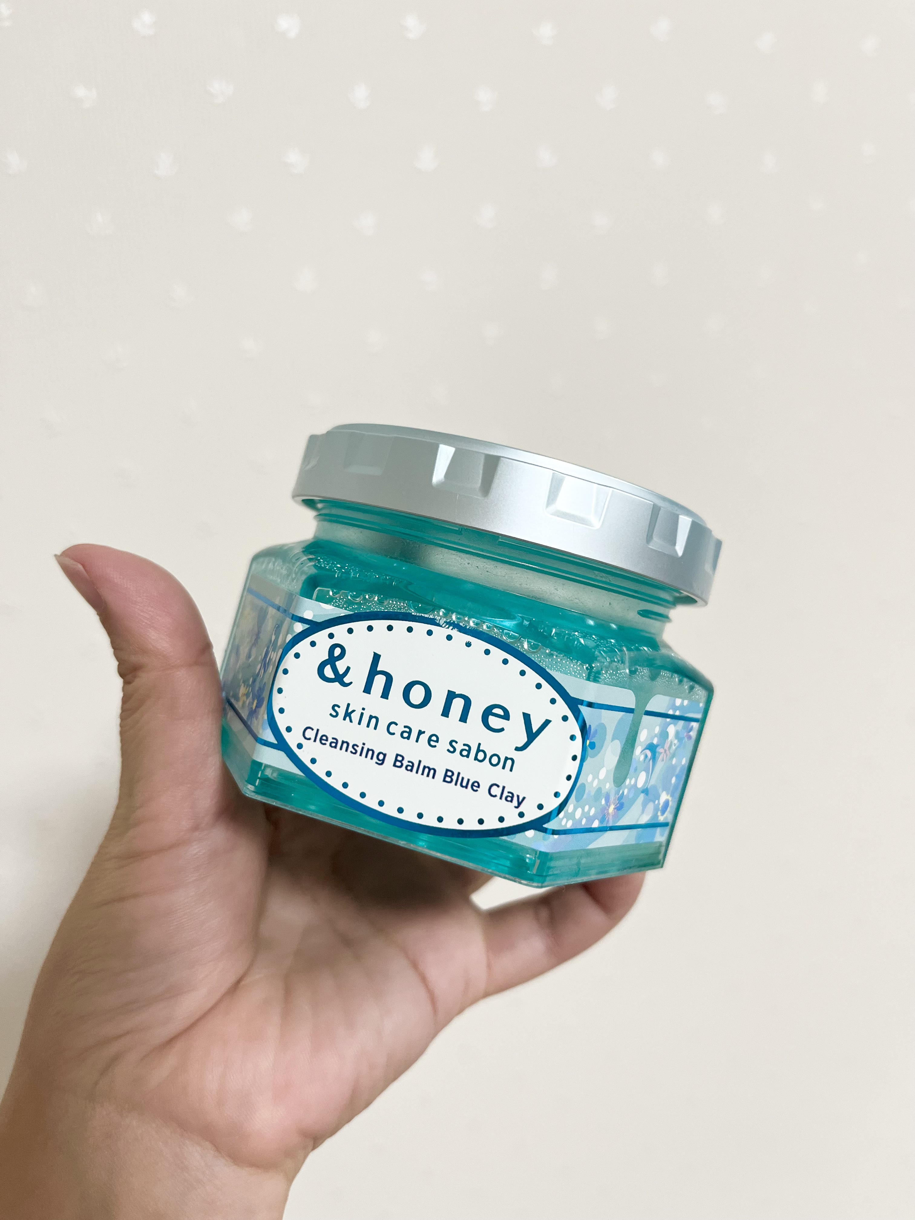 アンドハニー サボン クレンジングバーム ブルークレイ/&honey/クレンジングバームを使ったクチコミ（1枚目）