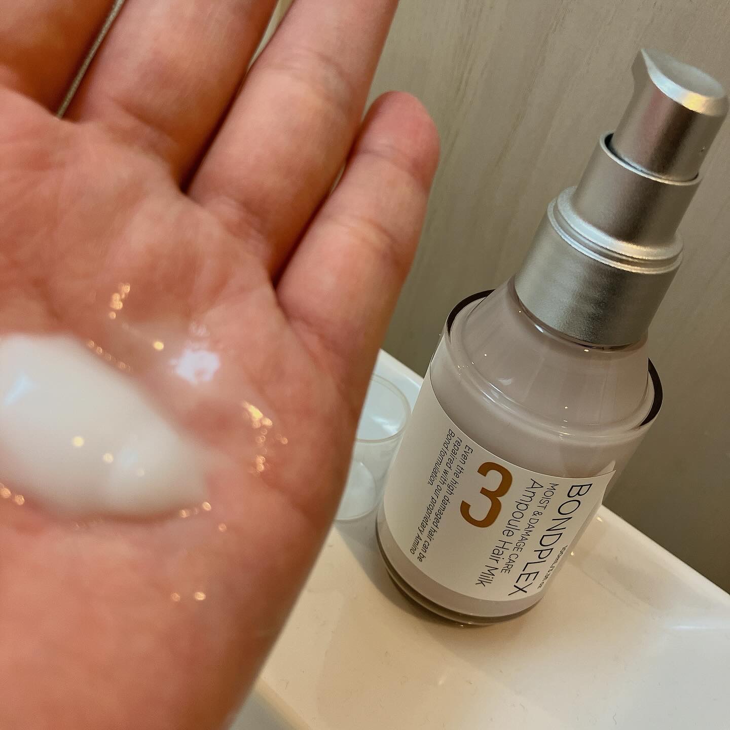 モイスト&ダメージケア ヘアオイル/ボンドプレックス/ヘアオイルを使ったクチコミ（3枚目）