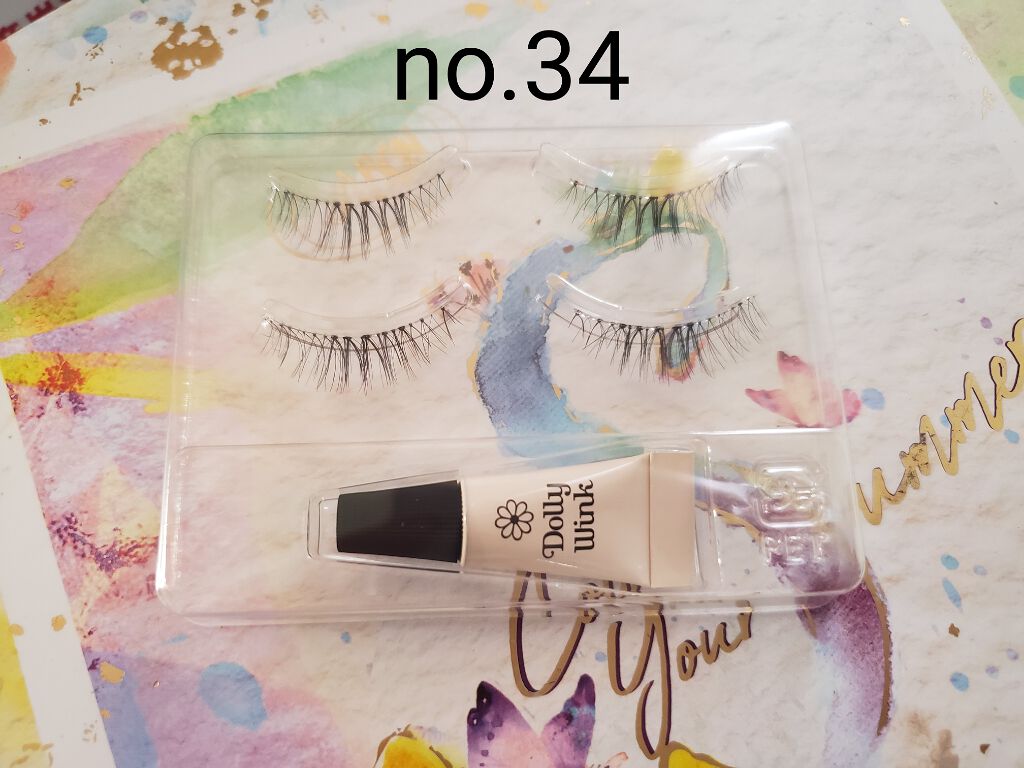 事務のゆきちゃん on LIPS 「ドリーウィンク no.34フレッシュキュート 上まつげ用デザイ..」(2枚目)