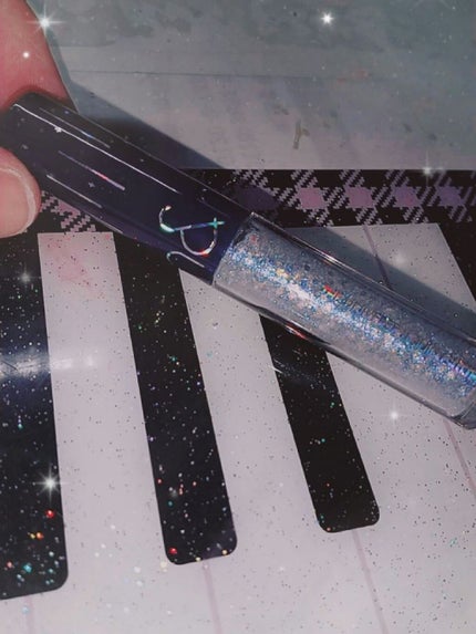 リキッド グリッター シャドウ/rom&nd/グリッターを使ったクチコミ(2枚目)