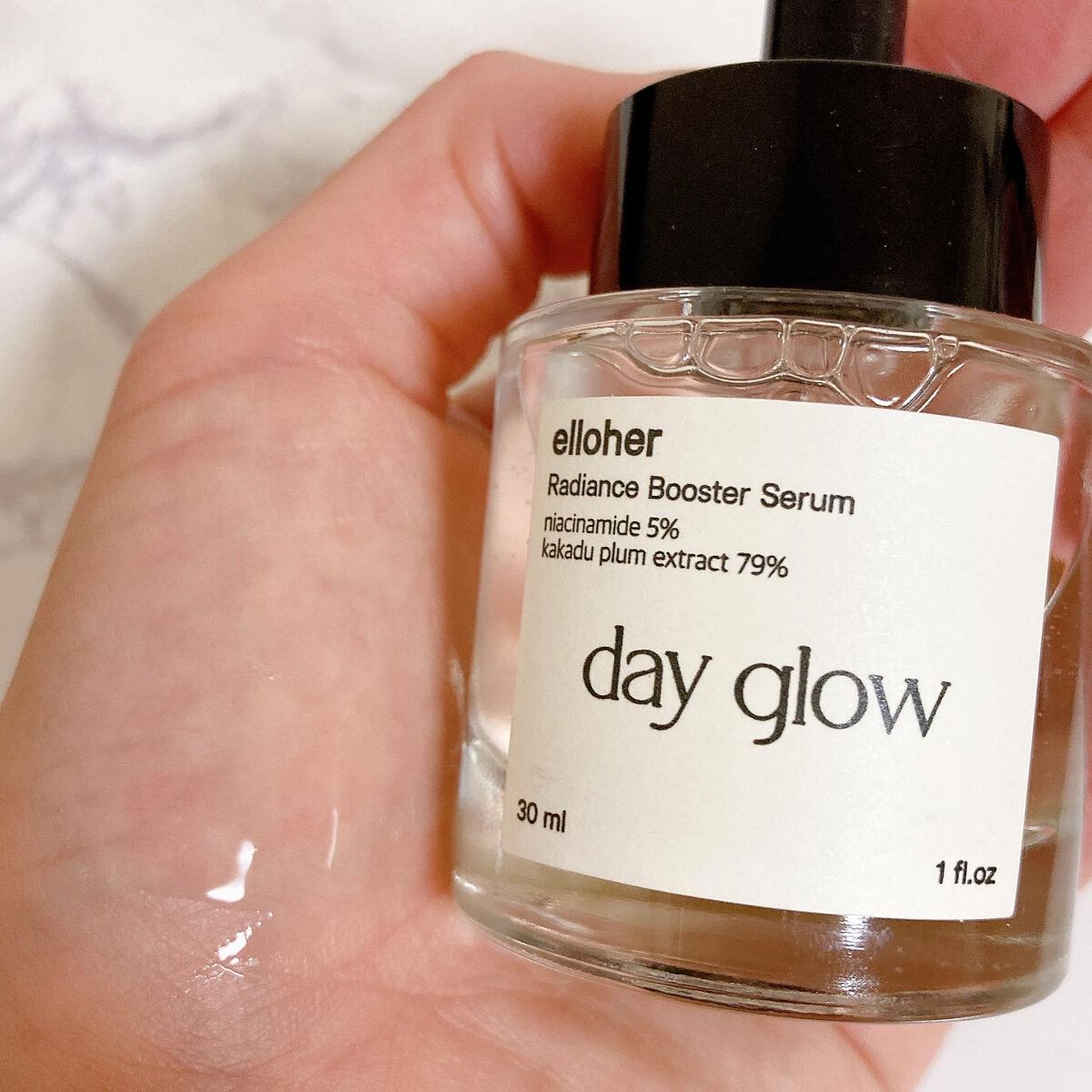 デイグロウ - Radiance Booster Serum/elloher/美容液を使ったクチコミ(3枚目)