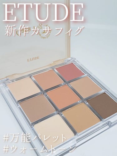 プレイカラーアイズ　カサフィグ プレイカラーアイズ/ETUDE/アイシャドウパレットを使ったクチコミ（1枚目）