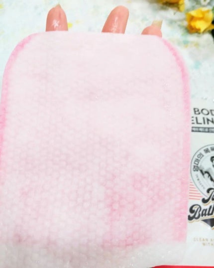 ボディピーリングパッド/Mom’s Bath Recipe/ピーリングを使ったクチコミ(5枚目)