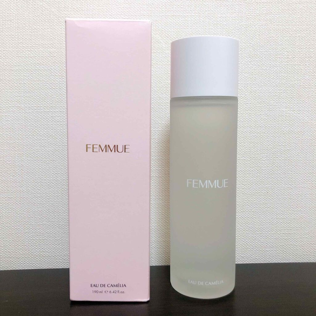 オードカメリア/FEMMUE/化粧水を使ったクチコミ（1枚目）