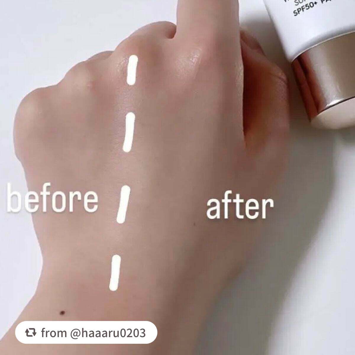 ウォータースプラッシュサンクリーム セラミド/espoir/日焼け止めクリームを使ったクチコミ(3枚目)