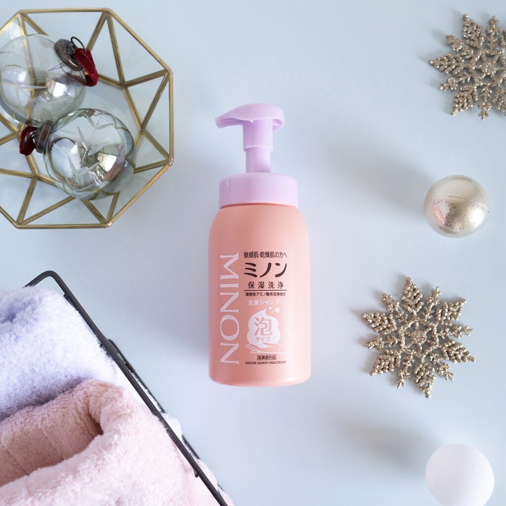 ミノン全身シャンプー(泡タイプ)/ミノン/ボディソープを使ったクチコミ（1枚目）