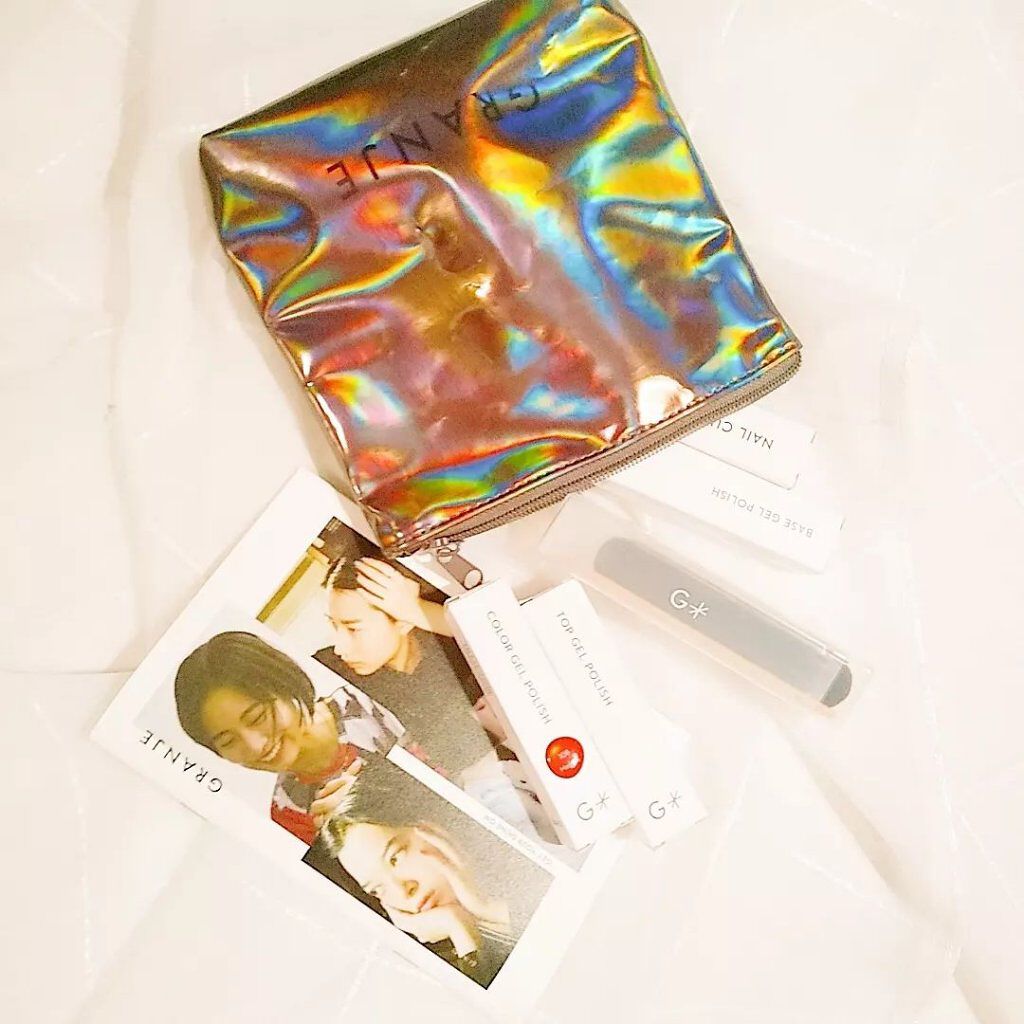 GEL POLISH SET + 1 COLOR GEL POLISH /GRANJE/ネイル用品を使ったクチコミ(10枚目)