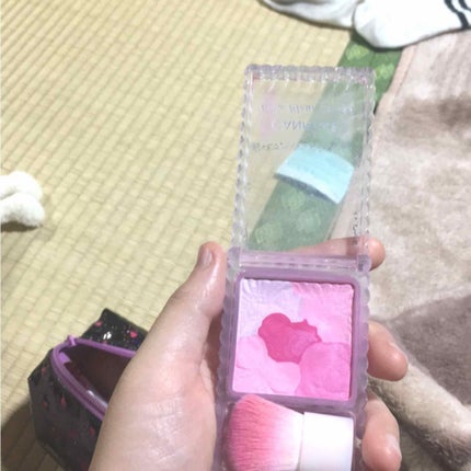 グロウフルールチークス/キャンメイク/パウダーチークを使ったクチコミ(1枚目)