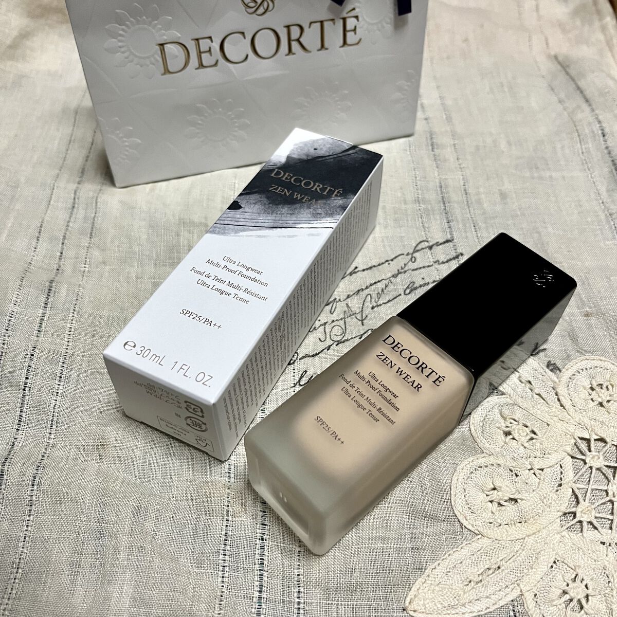 ゼン ウェア フルイド W14/DECORTÉ/リキッドファンデーションを使ったクチコミ（1枚目）