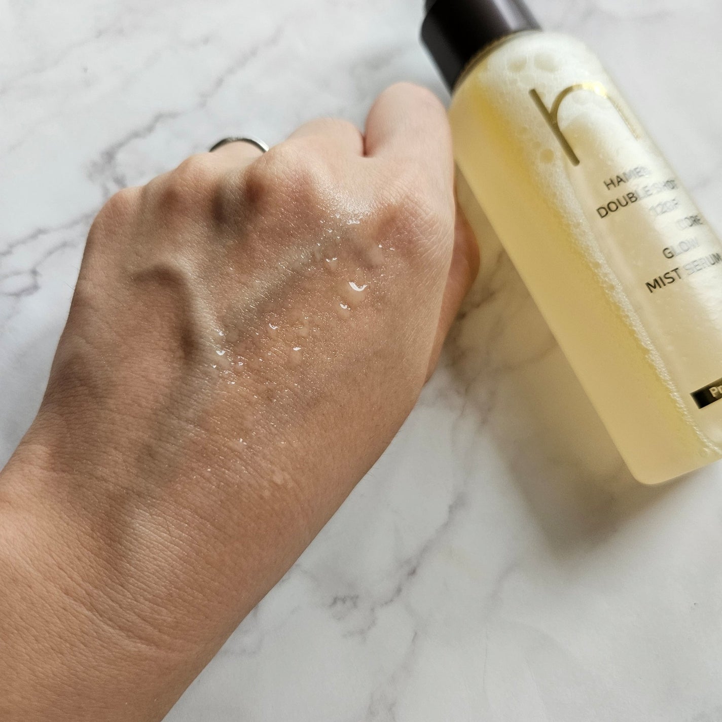 ダブルショット12GFコアグロウミストセラム/HAMEL/美容液を使ったクチコミ(2枚目)