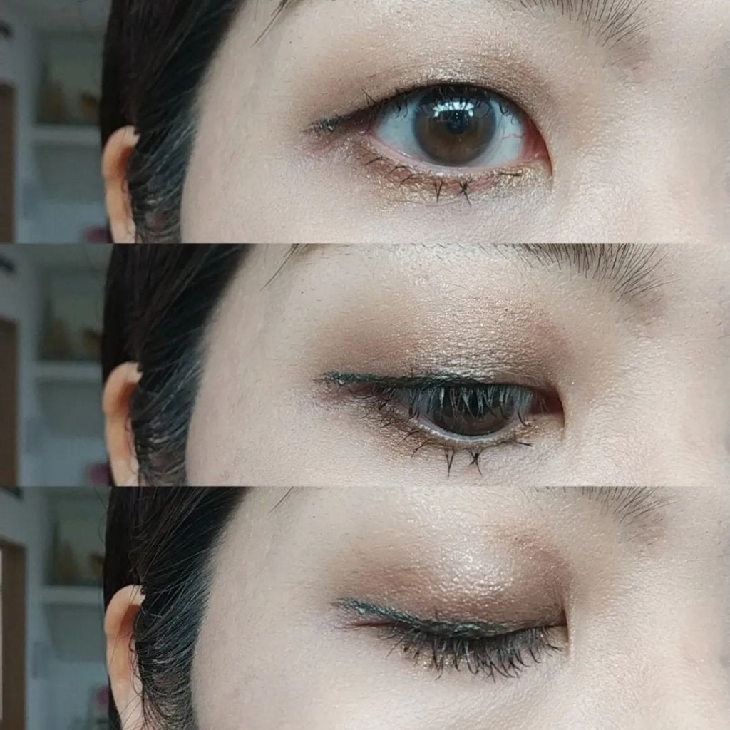 さこ on LIPS 「#今日のメイク今日はバロックゴールドを使ってメイク。✔️①から..」(2枚目)