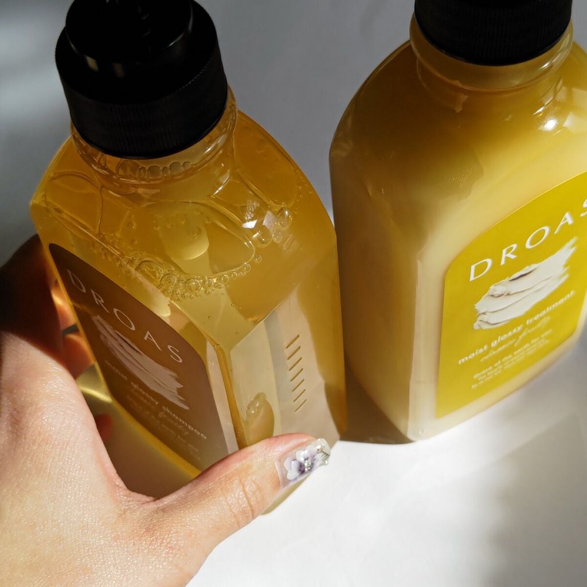 モイストグロッシーシャンプー/トリートメント/DROAS/市販シャンプーを使ったクチコミ(2枚目)