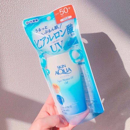 スキンアクア スーパーモイスチャージェル/スキンアクア/日焼け止めジェルを使ったクチコミ(7枚目)
