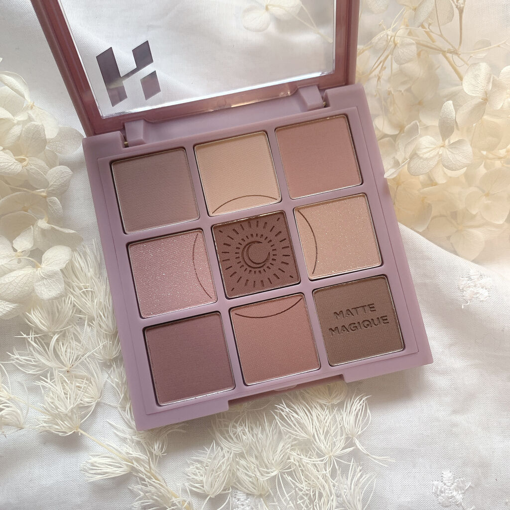 マイフェイブムードアイパレット 9カラー/HOLIKA HOLIKA/アイシャドウパレットを使ったクチコミ（3枚目）