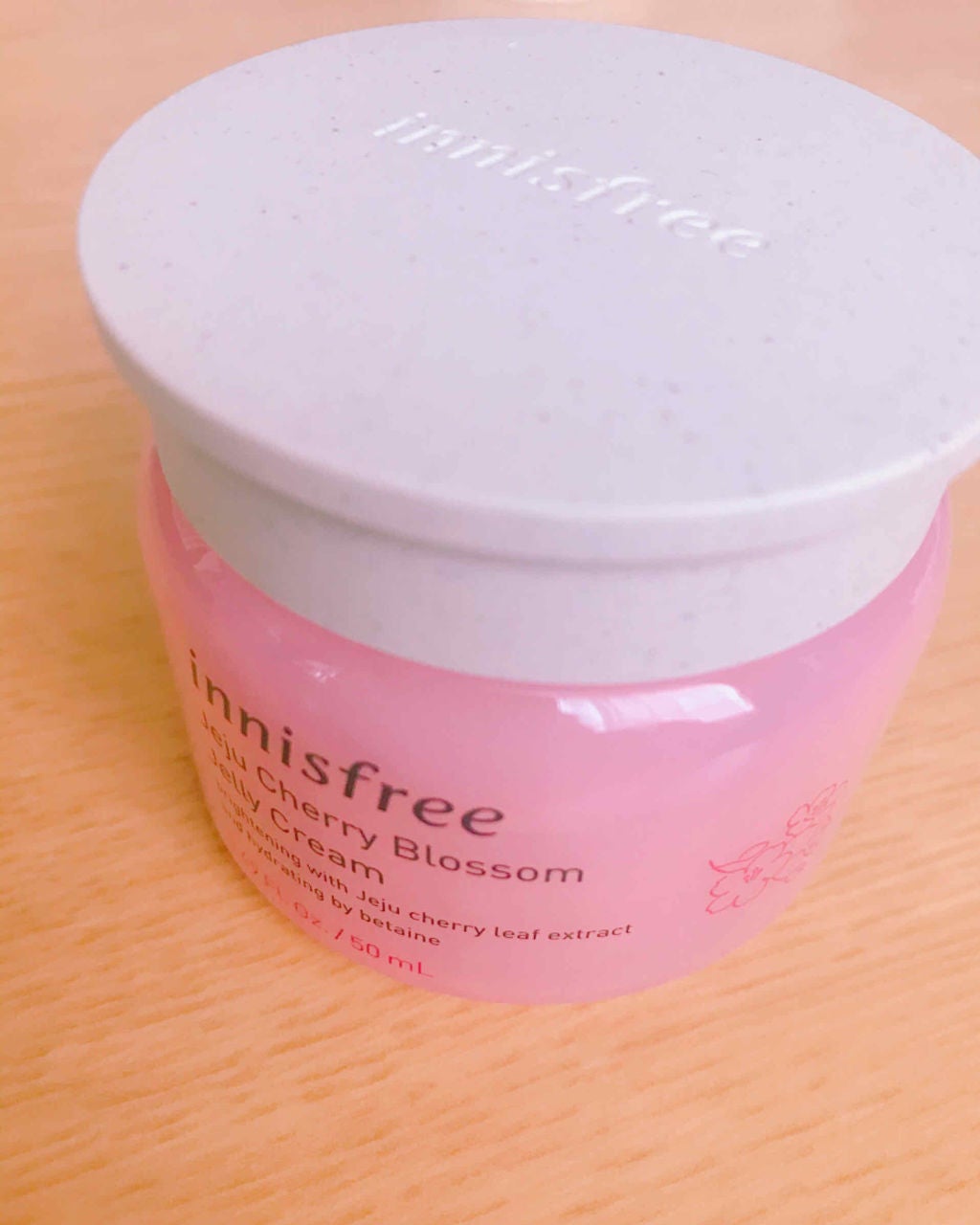 チェリーブロッサム ジェリークリーム N/innisfree/フェイスクリームを使ったクチコミ(1枚目)