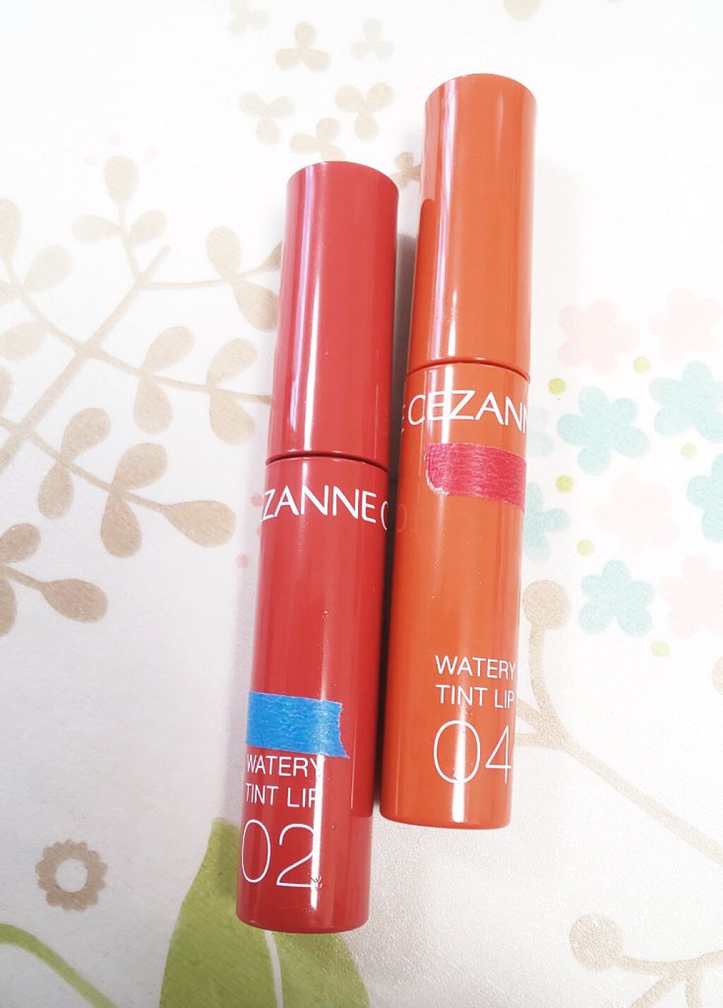 ウォータリーティントリップ/CEZANNE/リップティントを使ったクチコミ（1枚目）