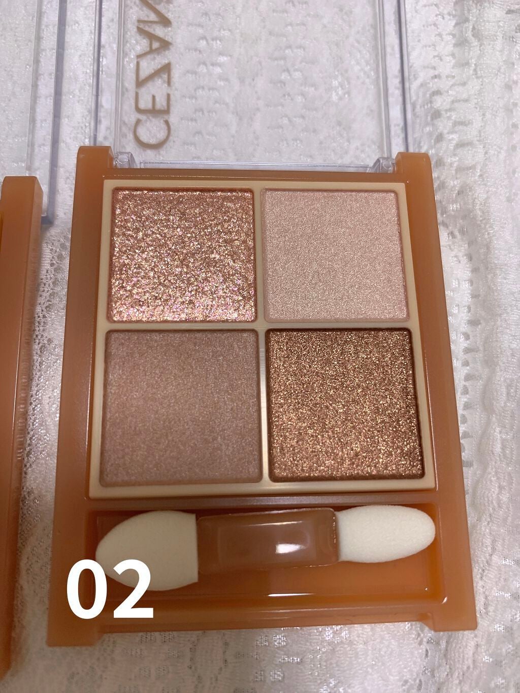 ベージュトーンアイシャドウ/CEZANNE/アイシャドウパレットを使ったクチコミ(4枚目)