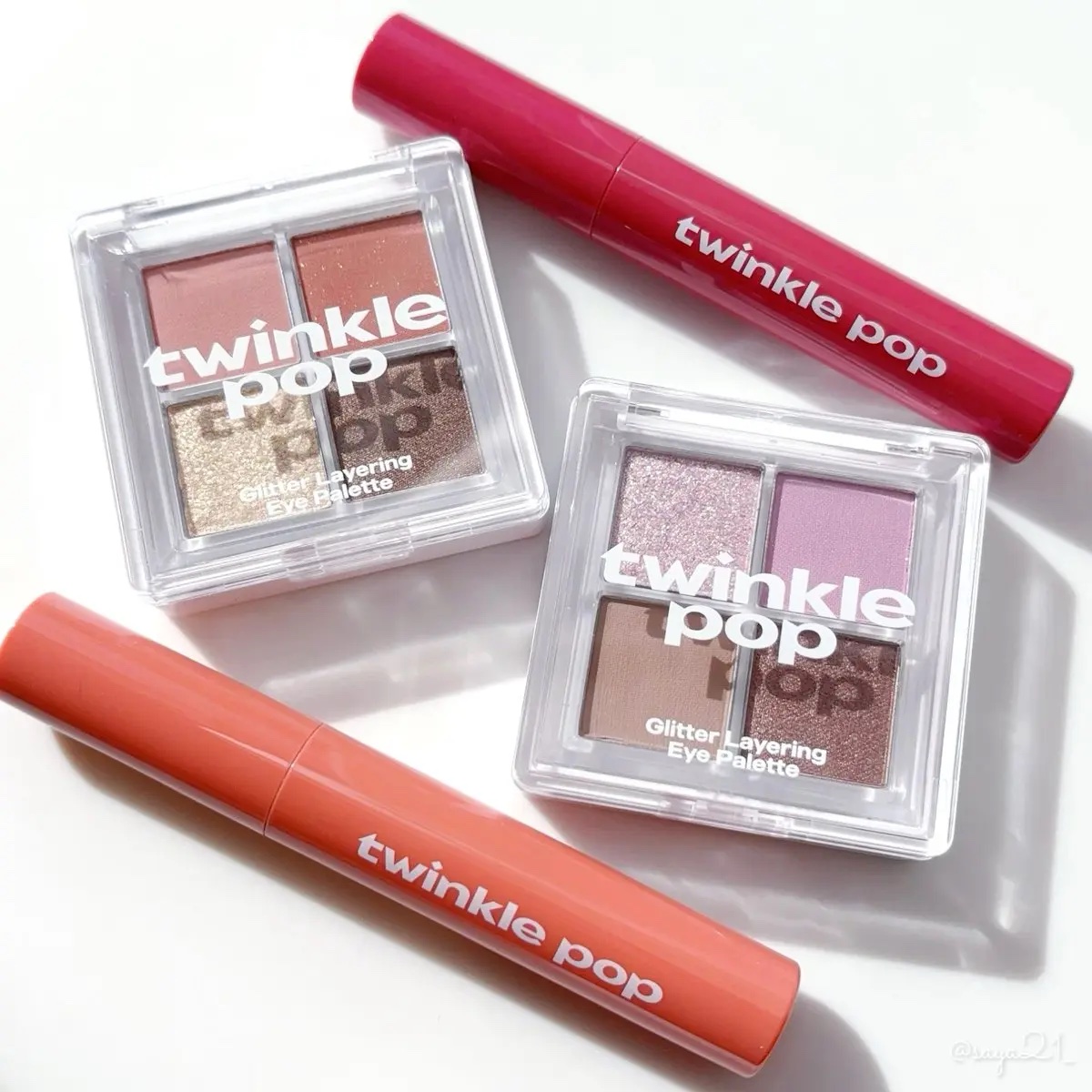 グリッターレイヤリングアイシャドウパレット/TWINKLE POP/アイシャドウパレットを使ったクチコミ（1枚目）