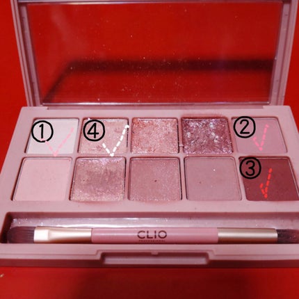 プロ アイ パレット/CLIO/アイシャドウパレットを使ったクチコミ(2枚目)