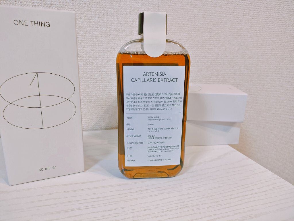 カワラヨモギ化粧水/ONE THING/化粧水を使ったクチコミ(3枚目)