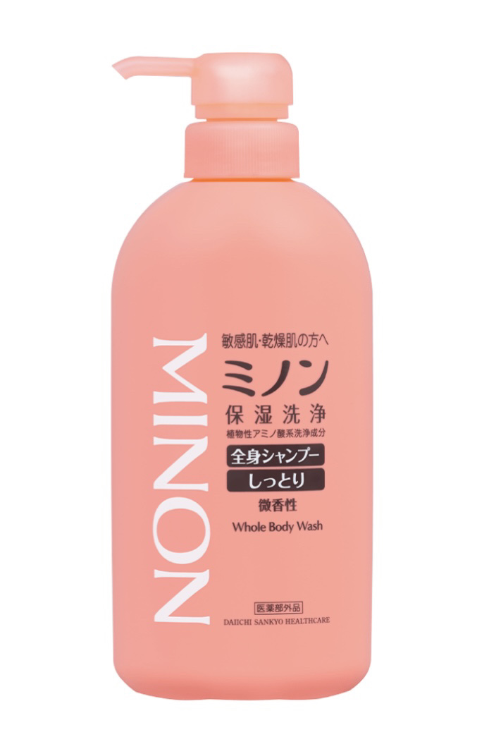 ミノン全身シャンプー(しっとりタイプ) 120mL/ミノン/ボディソープを使ったクチコミ（1枚目）