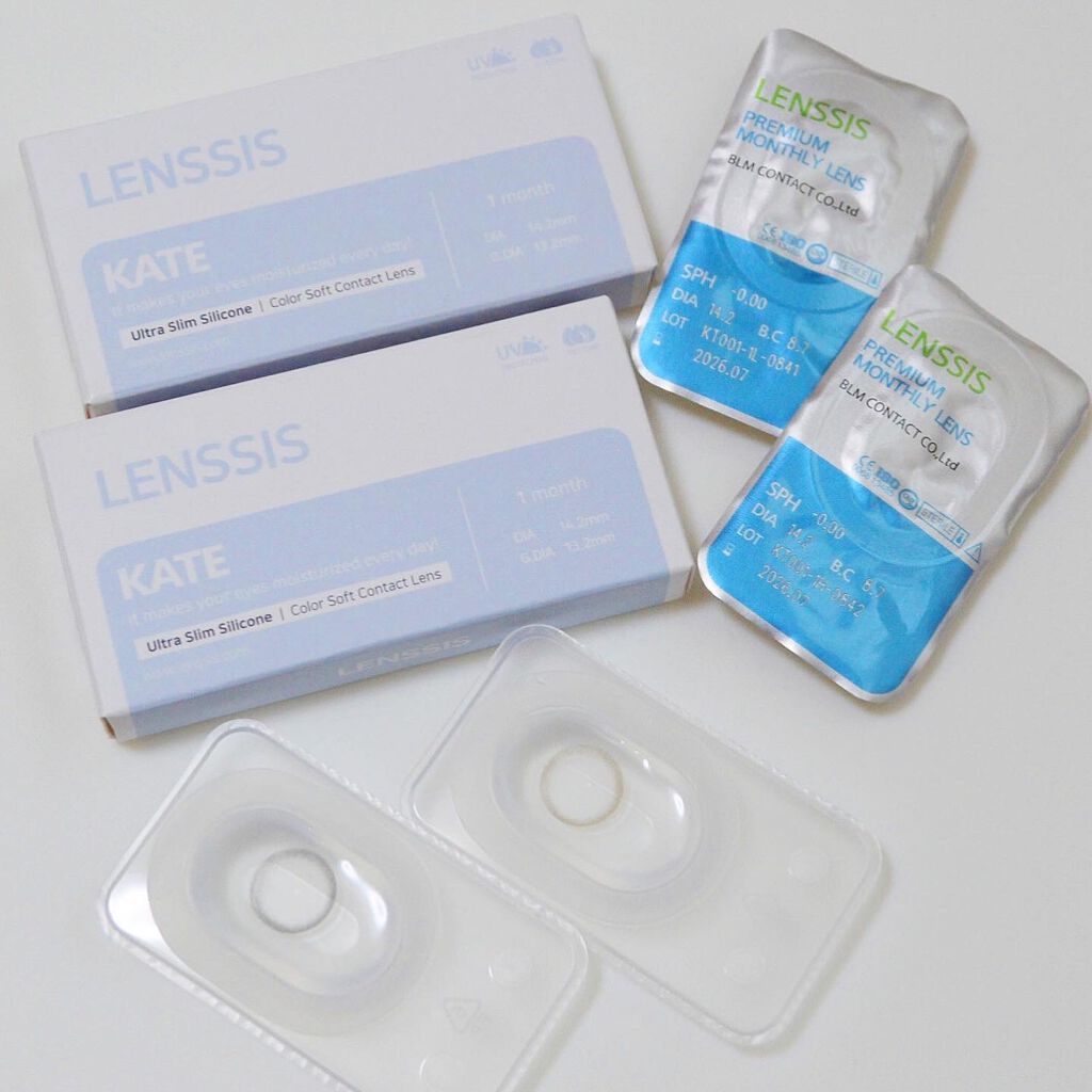 ケートシリーズ/LENSSIS/カラーコンタクトレンズを使ったクチコミ(5枚目)