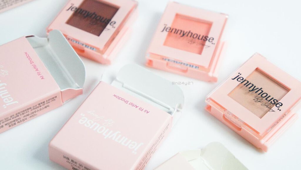 エアーフィットアーティストシャドウ 03Rosy Beige/jenny house/単色アイシャドウを使ったクチコミ（3枚目）