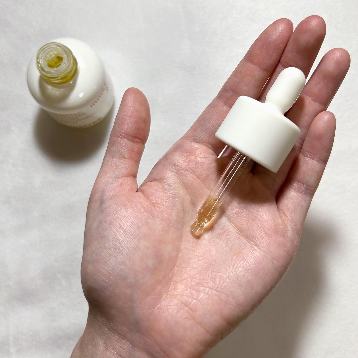 ビタC　グリーンティーエンザイム　ブライト　セラム/innisfree/美容液を使ったクチコミ（2枚目）