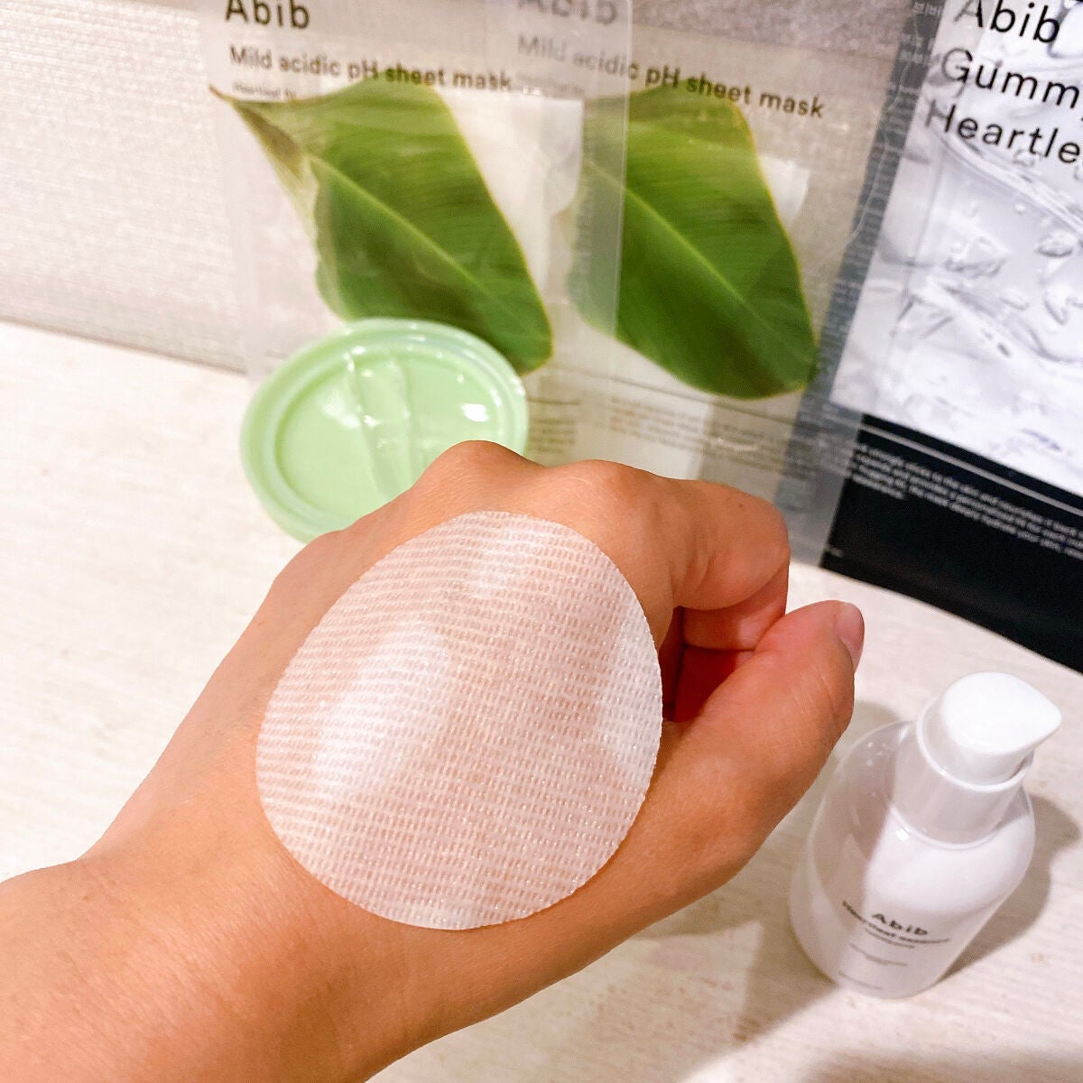 ドクダミカーミングタッチスポットパッド/Abib /トナーパッドを使ったクチコミ(3枚目)