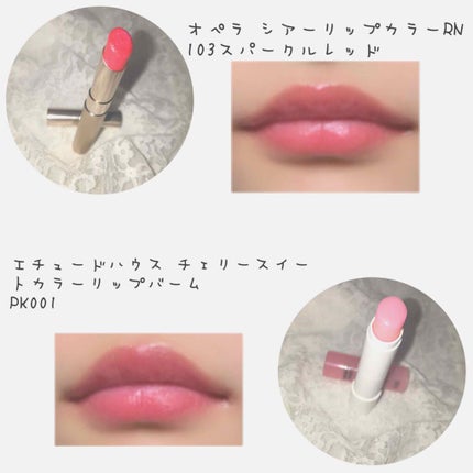 オペラ シアーリップカラー RN/OPERA/リップグロスを使ったクチコミ(3枚目)