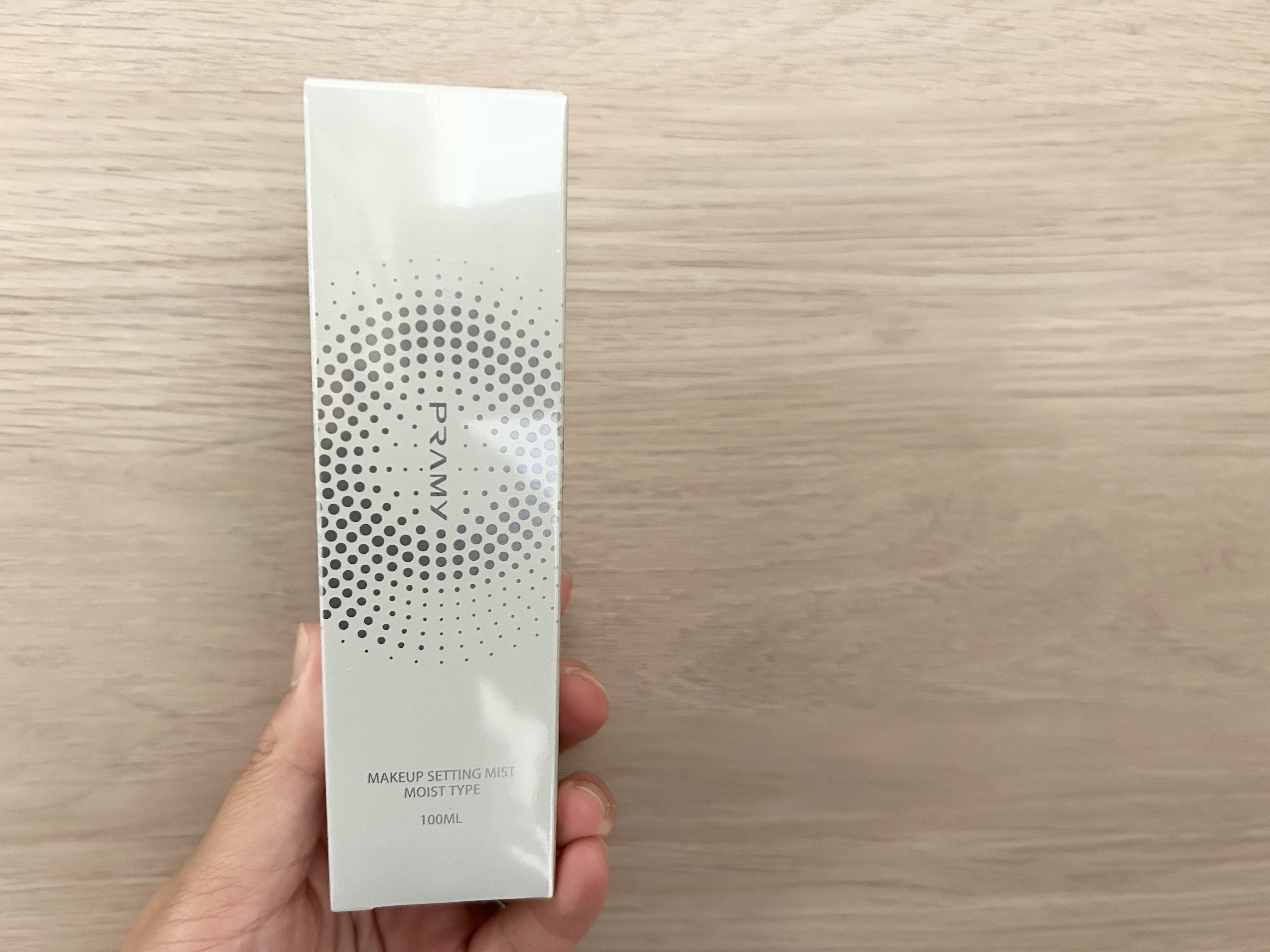 PRAMY メイクアップセッティングミスト マットタイプ/PRAMY/フィックスミストを使ったクチコミ（1枚目）