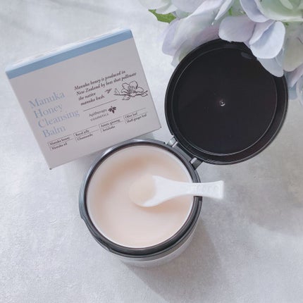 マヌカハニー クレンジングバーム/アピセラピーコスメティクス/クレンジングバームを使ったクチコミ(4枚目)