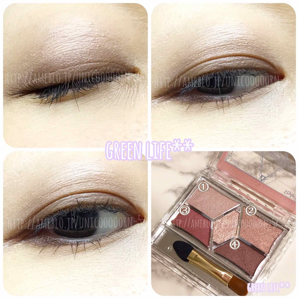 【旧品】パーフェクトスタイリストアイズ/キャンメイク/アイシャドウパレットを使ったクチコミ(4枚目)