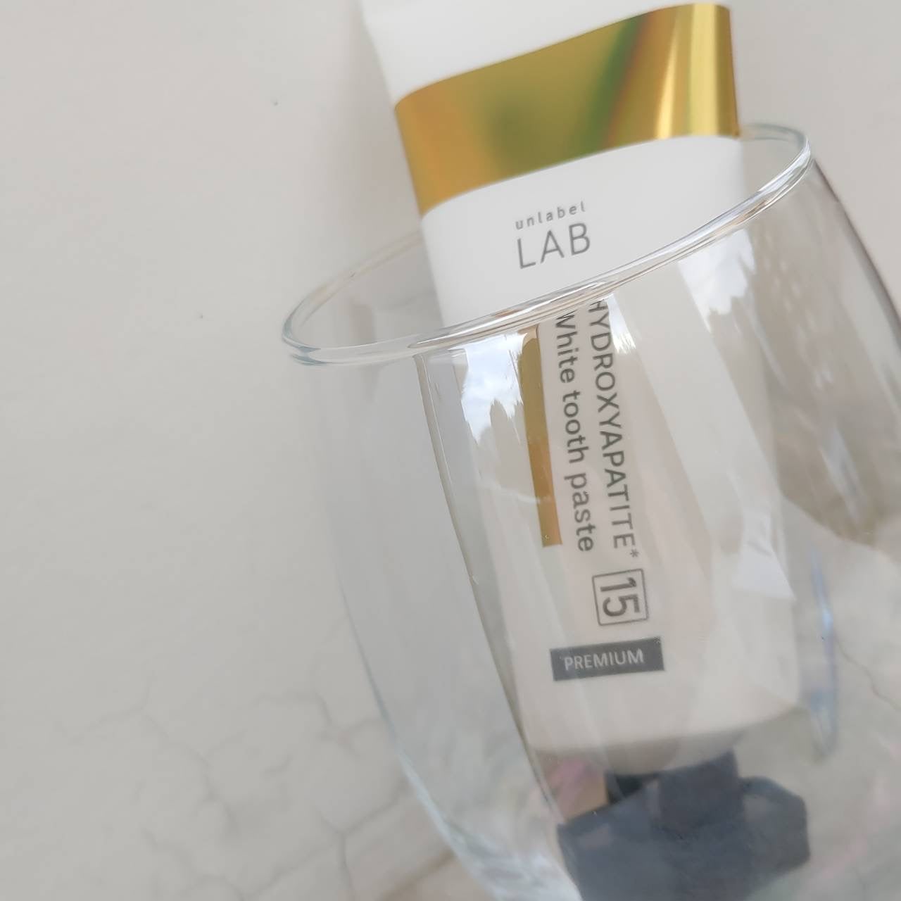 アンレーベル ラボ HA トゥースペーストP/unlabel/歯磨き粉を使ったクチコミ(4枚目)