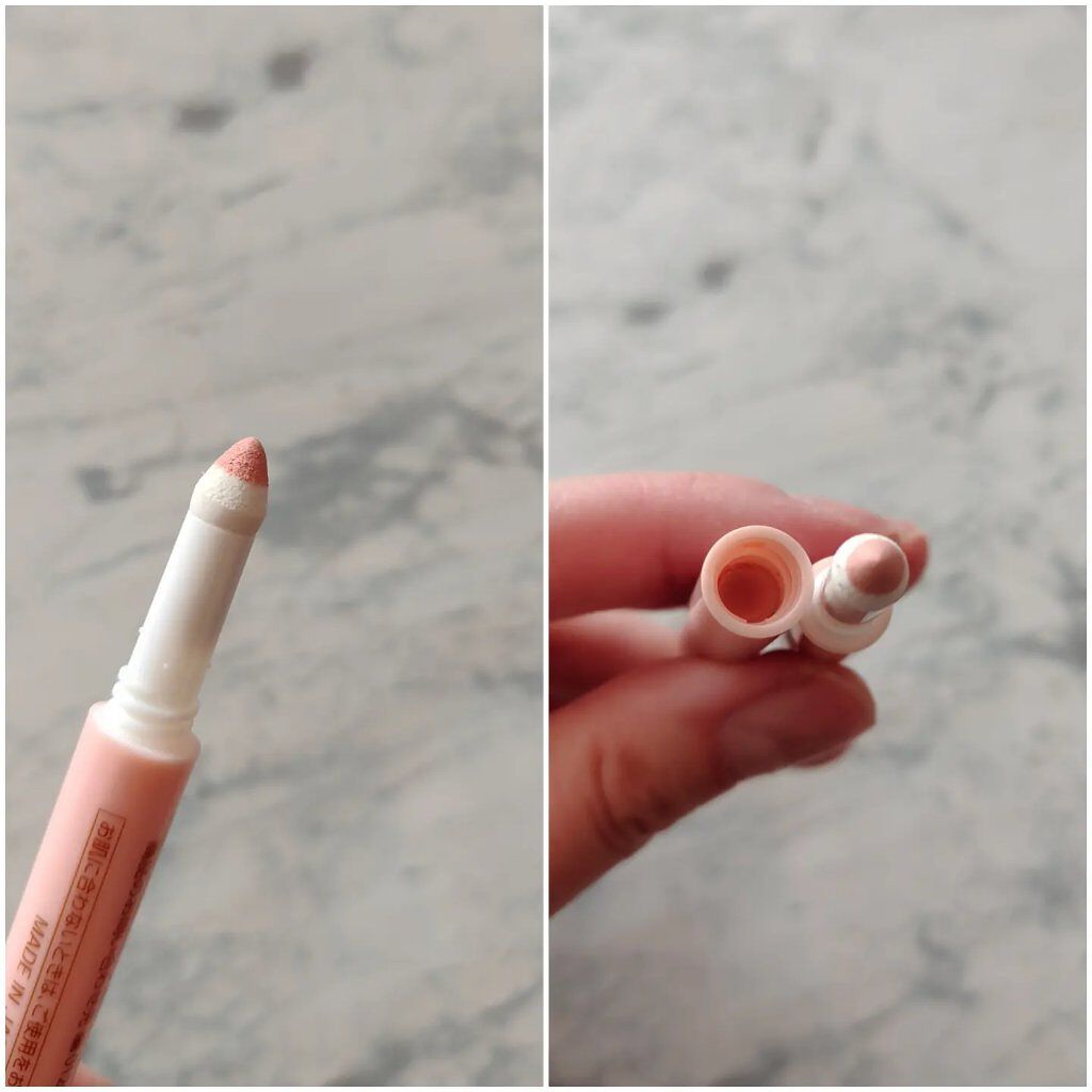 涙袋アイカラー PK01 ピンクベージュ/ティンカーウィンク/スティックアイシャドウを使ったクチコミ（3枚目）