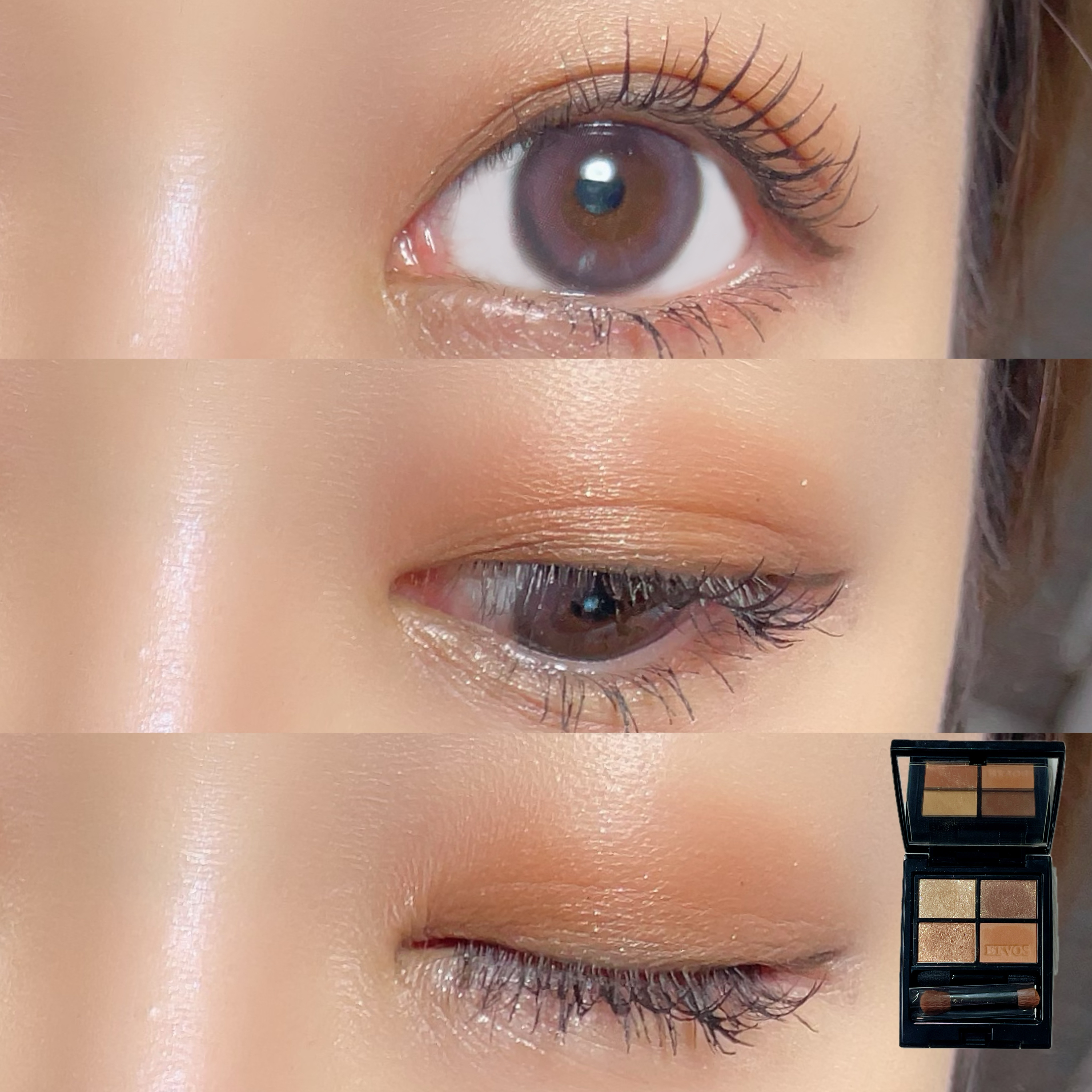 Tweed Kristin 1month/Hapa kristin/１ヶ月（１MONTH）カラコンを使ったクチコミ（2枚目）