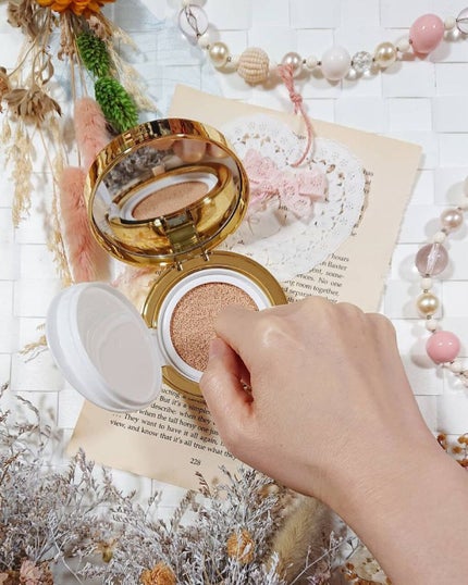 PURE'D100 PERFECTION クッションファンデ/ステファニー/クッションファンデーションを使ったクチコミ(4枚目)