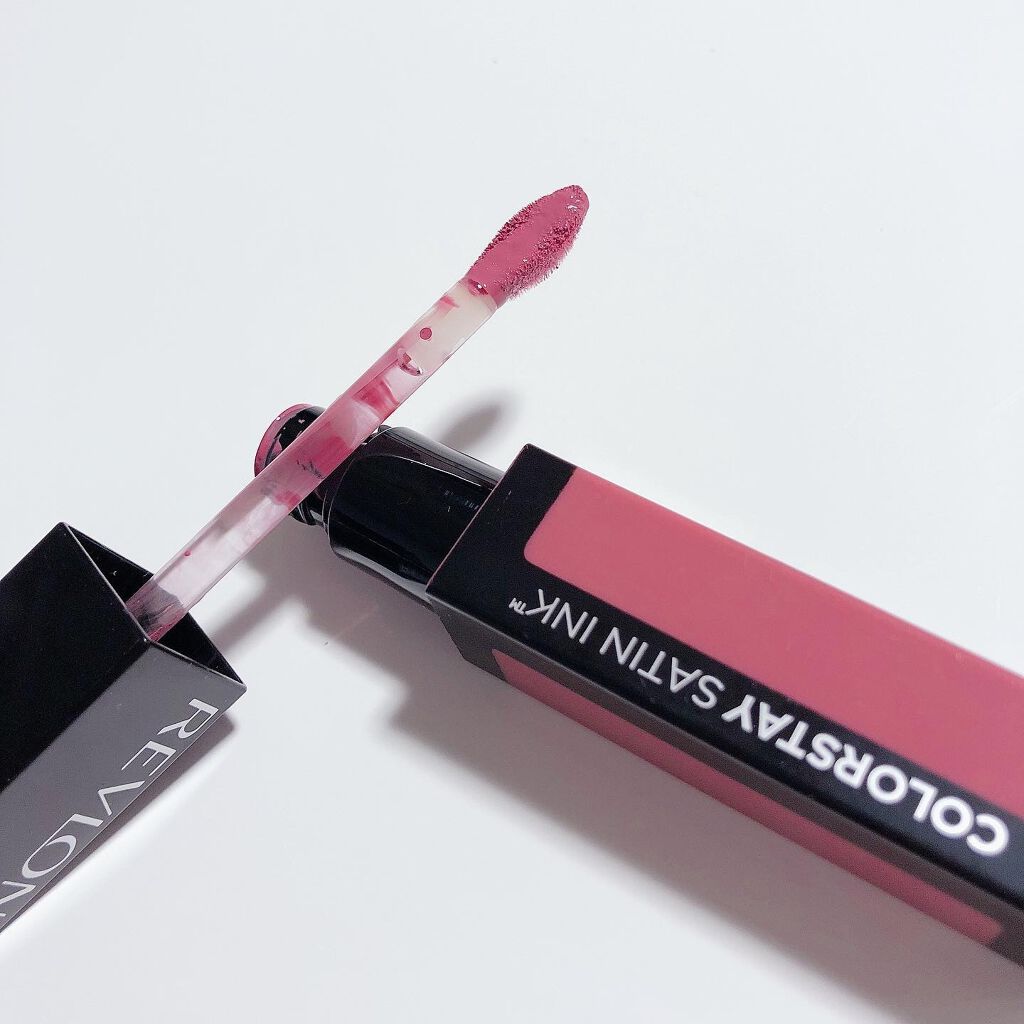カラーステイ サテン インク 008 モーヴィー、ダーリン/REVLON/口紅を使ったクチコミ（1枚目）