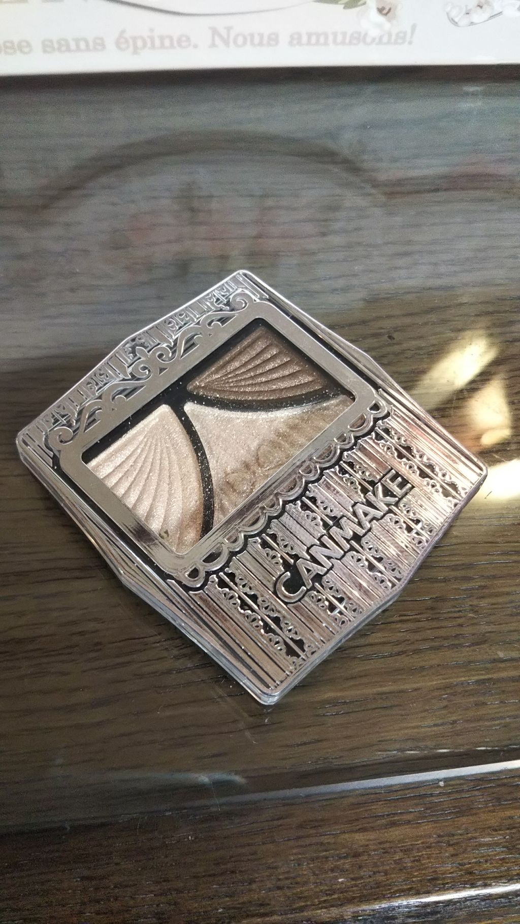 ジューシーピュアアイズ/キャンメイク/アイシャドウパレットを使ったクチコミ（1枚目）